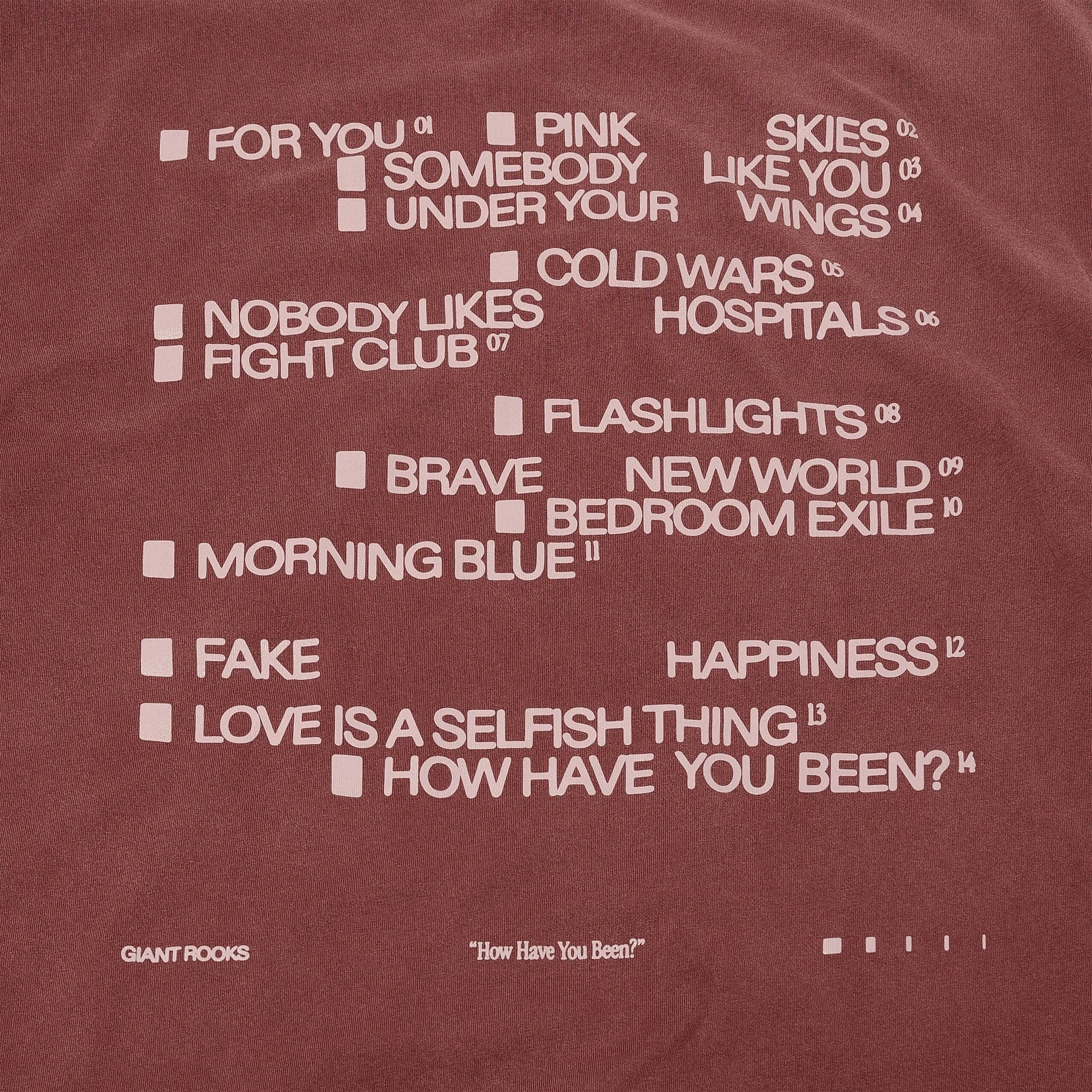 Tracklisting — Detail