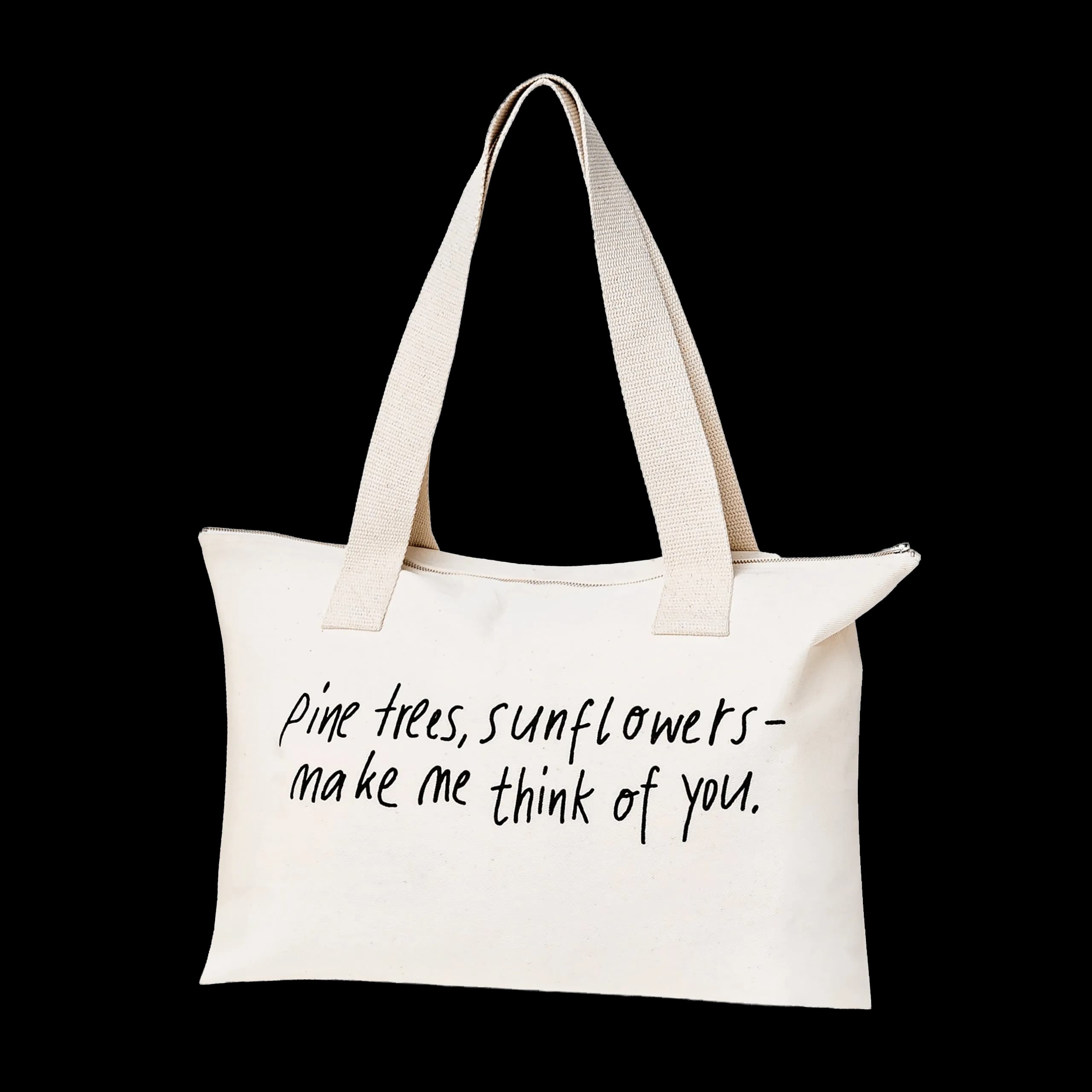 Sunflowers Beach Bag — Back